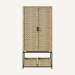 Natural 2 Door Wardrobe